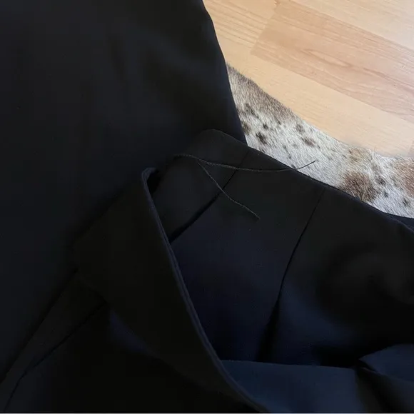 ALICE + OLIVIA Black‎ Waist Tie Trouser Pants Size 4 - Image 3