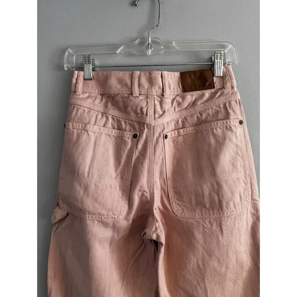 Madewell x MN Dye Studio Perfect Vintage Wide-Leg Carpenter Jean Size 26 /25 - Image 7