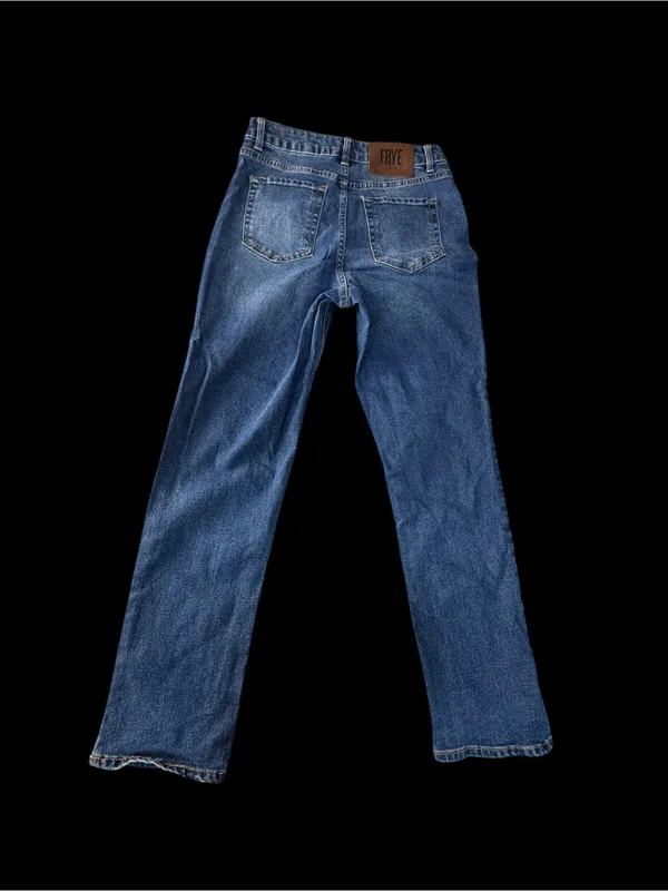 Frye Women's Straight-Leg Blue Denim Jeans - Image 8