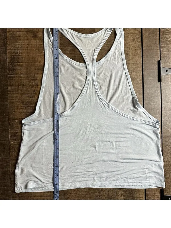 Offline by Aerie Light Blue Racerback Tank Top - Image 4
