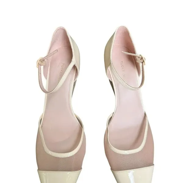 Tuckernuck Ivory Patent Darcy Wedges 9 - Image 6