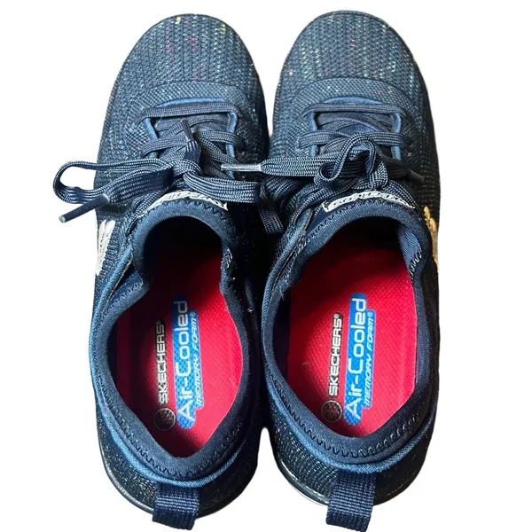Skechers Womens Size 8 1/2 Work Shoes Steel Toe Safety Navy Blue Sneakers Safety - Image 13