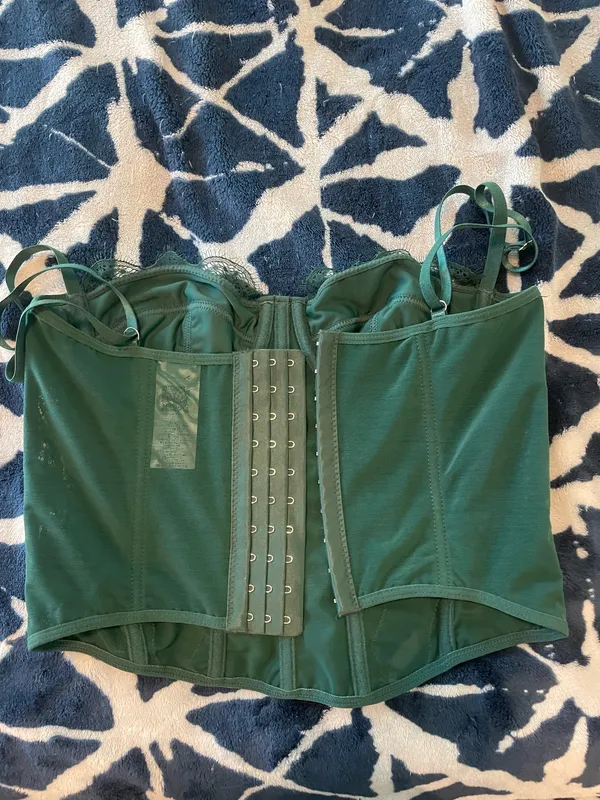 Corset top Green Size M - Image 2