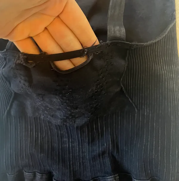 Free People Movement Good Karma High Neck Runsie in Washed Black - Image 7