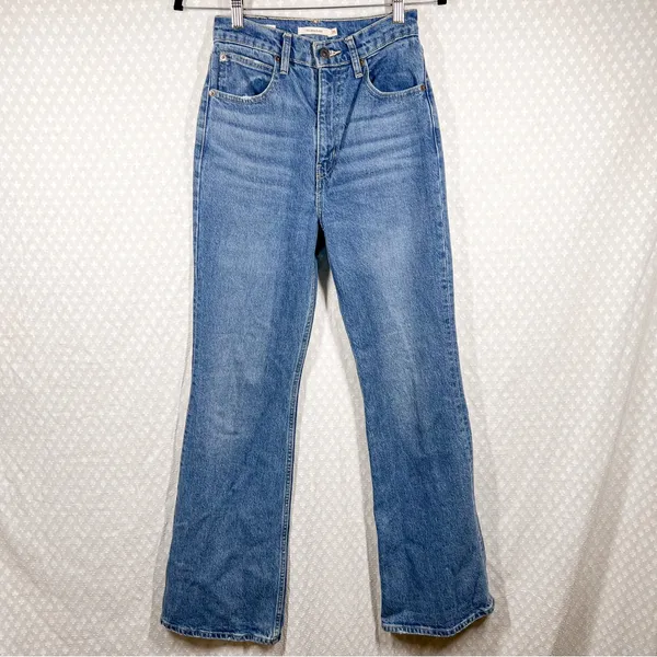 Levi’s‎ Premium Medium Wash 70s High Flare Jeans - Image 2