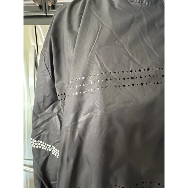 ZYIA Active Black Hooded Windbreaker Jacket Womens Medium M New With Tags NWT - Image 10