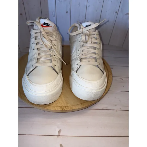 Nike Women's Court Legacy Lift Size 7 Cream Ivory - Image 3