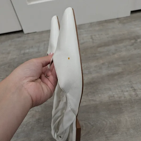Topshop White Slingbacks Size 37 - Image 2