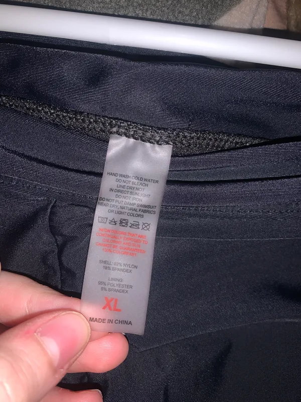 Spandex Black Size XL - Image 2