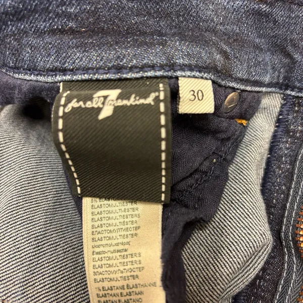 7 For All Mankind Malia Luxe Vintage Charisma with Destroyed Hem - Image 3