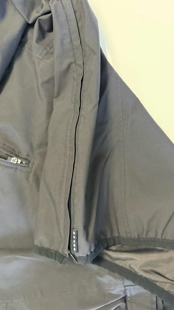 Rare Vintage Nike "Center Swoosh" 1/4 Zip Technical Windbreaker - Black - Size M - Image 10
