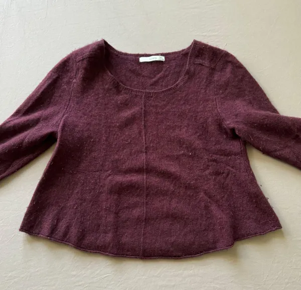 Flared Cashmere Sweater - Image 3