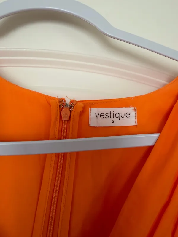 Vestique Orange Dress Mini - Image 2