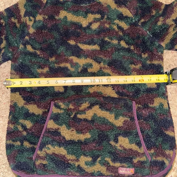 Avalanche Multicolor Fleece Pullover Womens Size Small - Image 6