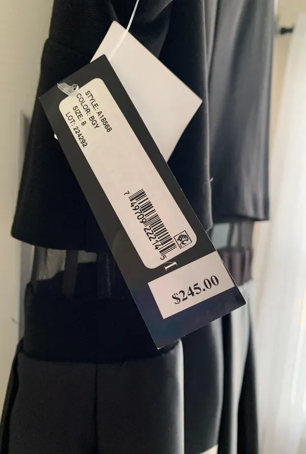 Black Formal Dress - Image 6