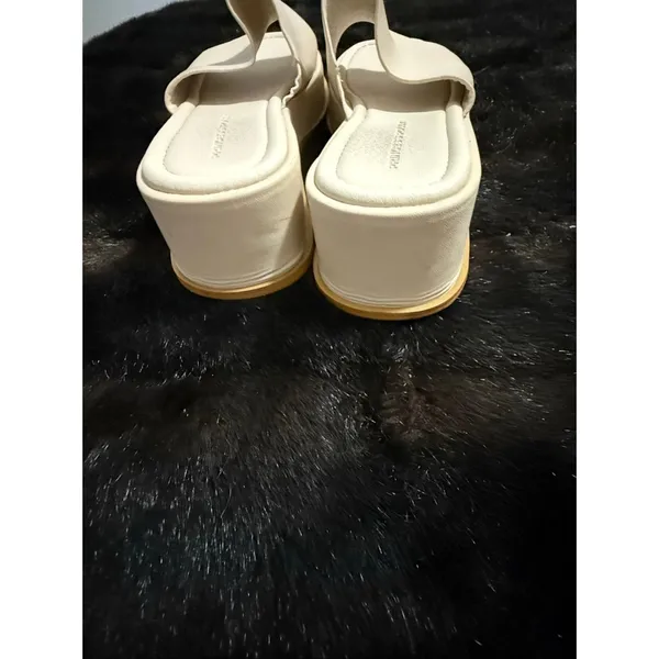 Princess Polly Bayshore Sandals Beige platform shoes 8 - Image 6