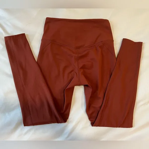 Girlfriend Collective orange leggings - Image 8