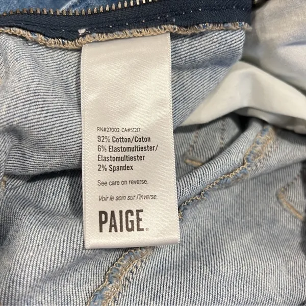 Paige Vivianna‎ Halter Jumpsuit Jean in Dreamy NWT Size 23 NWT - Image 5