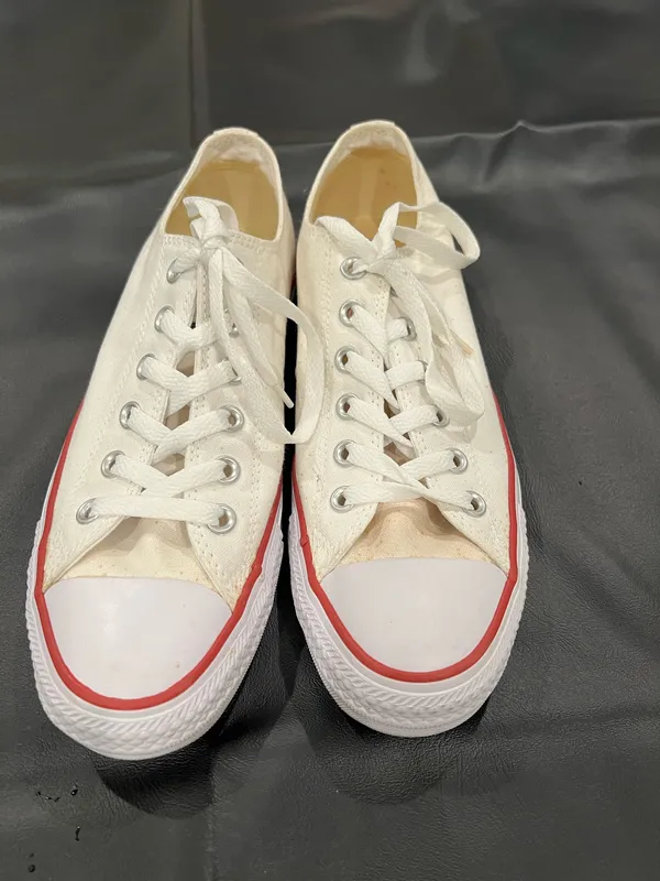 White Converse All Star sneakers #converse #classic - Image 5