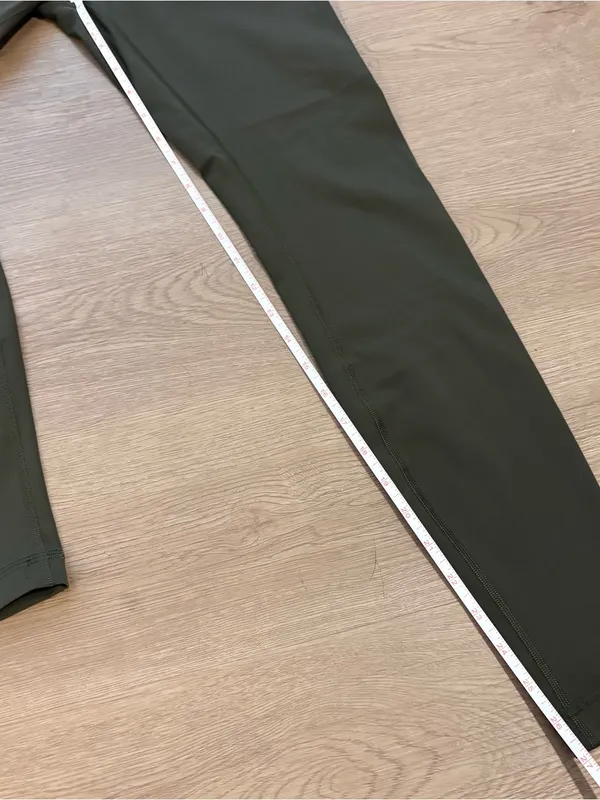 Lululemon Compression High Rise Tight Leggings Size 6 Olive Green - Image 6