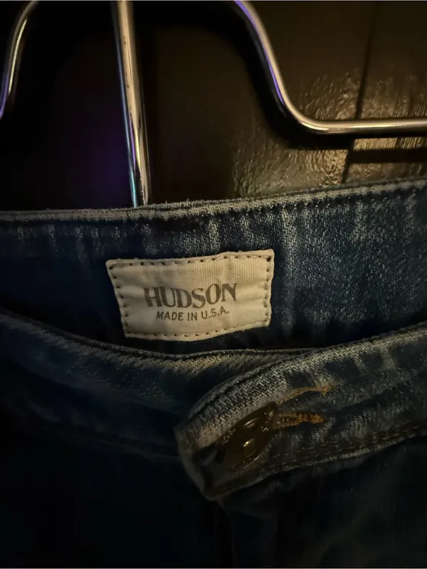 Hudson Jeans Women's Medium Blue Flare Denim - Image 2