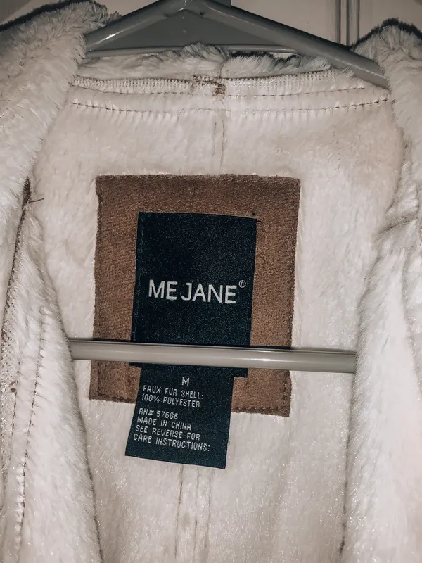 Me Jane Boutique Suede And Fur Vest - Image 3