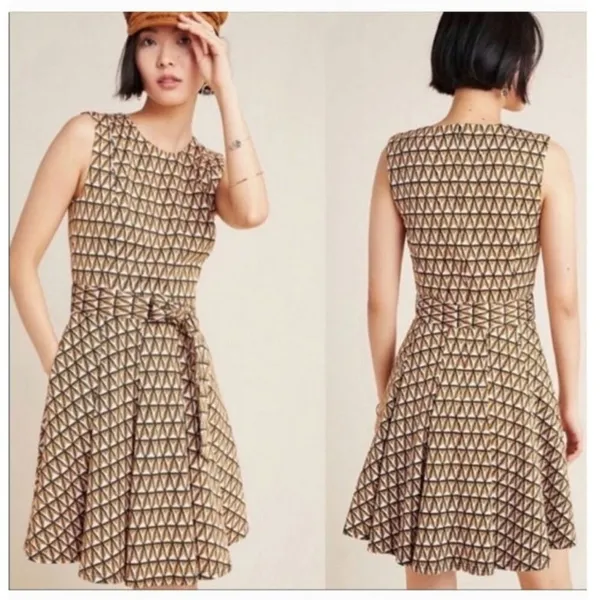 Anthropologie Hutch Amina‎ Mini Dress Size: M - Image 2