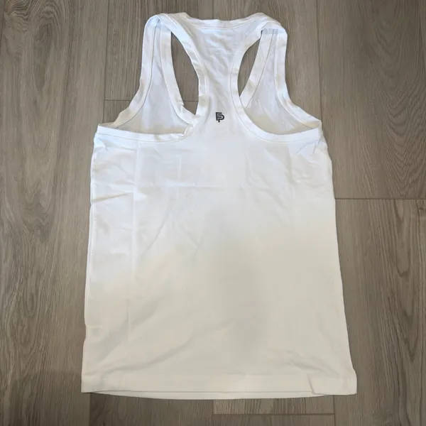 Flint Park Volley Tank Active Lightweight Moisture Wicking Stretch White NWT XS - Image 5