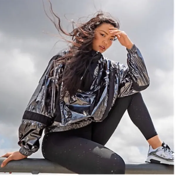 NWT NEW Balance  Metallic Quarter Zip Windbreaker - Image 2