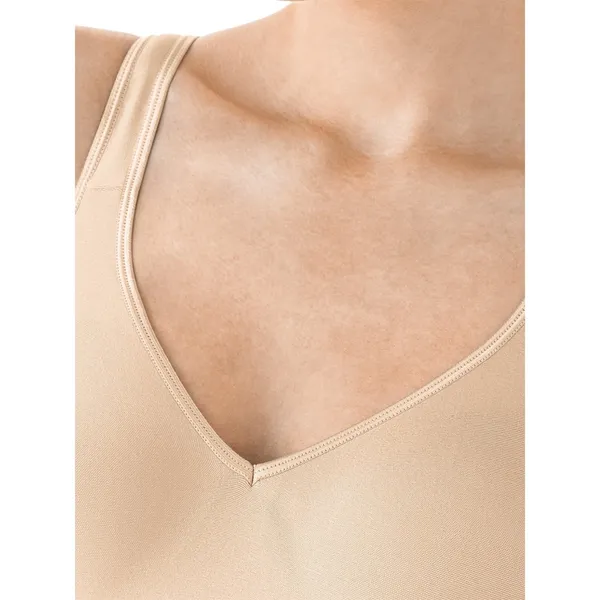 Hanes Womens Wireless Bra Size 2XL Nude Comfort Evolution Moisture Wicking - Image 4