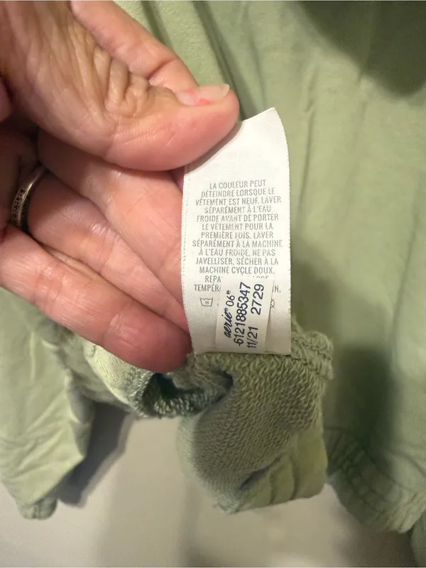 aerie Olive Green Zip Front Hooded Bomber Jacket - Image 9