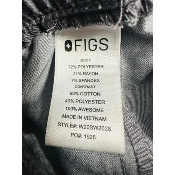 Figs Technical Collection Jogger Scrubs size Small Gray - Image 6