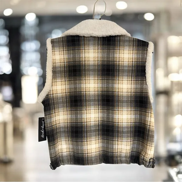 Derek Heart | Cozy Sherpa Lined Plain Vest | New W / Tags | Size L - Image 2