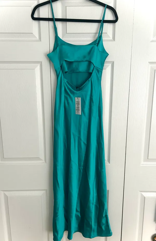 Dynamite turquoise long dress - Image 2
