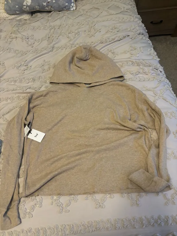 Aritzia Waffle Knit TNA Top - Image 2