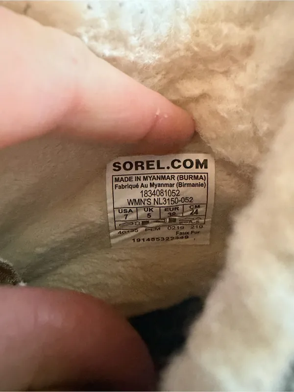Sorel Out ‘N About Plus Duck Boots Outdoor Sherpa Lined 7 - Image 6