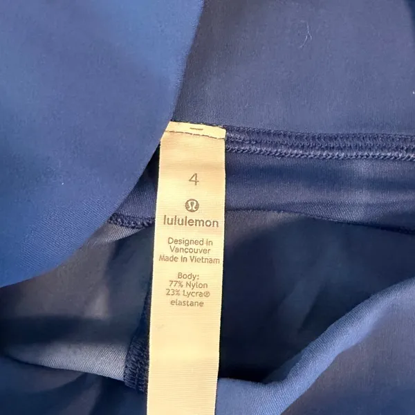Lululemon Align High Rise Leggings Blue Size 4 Athletic Pants‎ 26 inch Yoga - Image 4