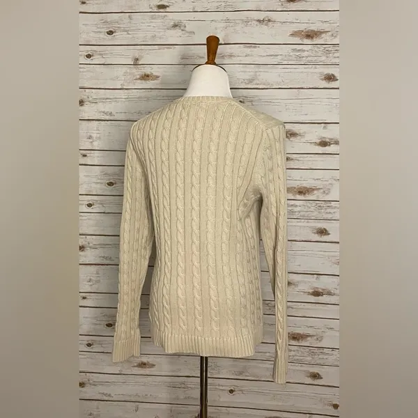 L.L. Bean 100% cotton cable - Image 5