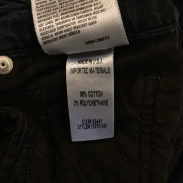 Citizens of humanity jeans Emerson 26 black button fly - Image 11