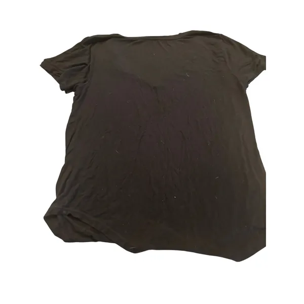 Z Supply Black V-Neck T-Shirt Size L - Image 3