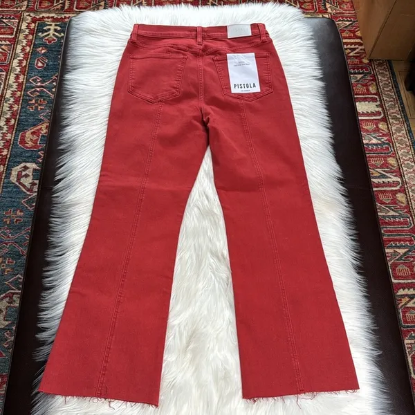 Pistola Rouge Lennon High Rise Crop Boot Jeans - Image 9