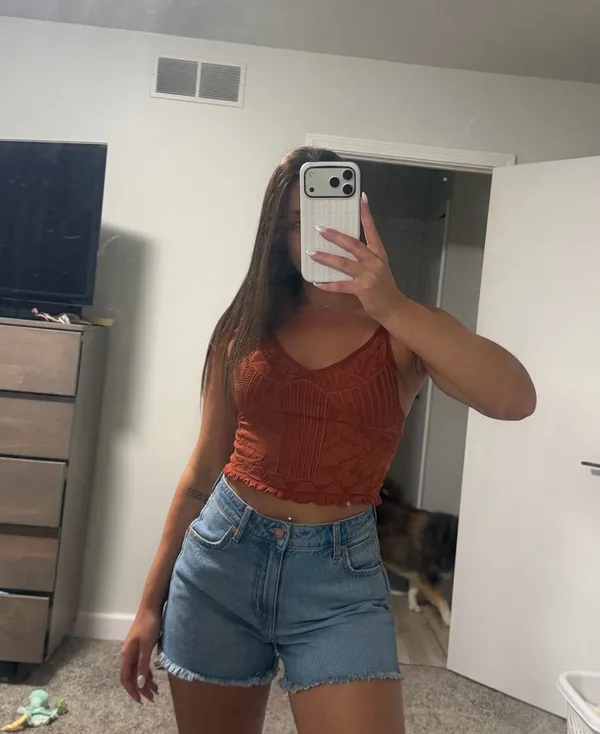 Boot barn top Orange Size M - Image 2