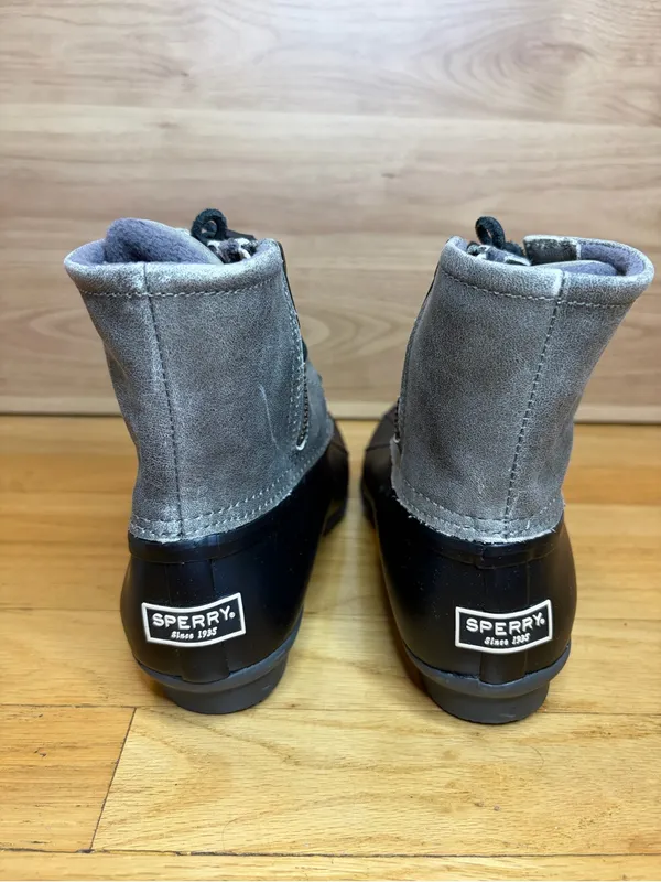 Sperry Women's Saltwater Duck Boots in Gray - Size 6 - Image 4