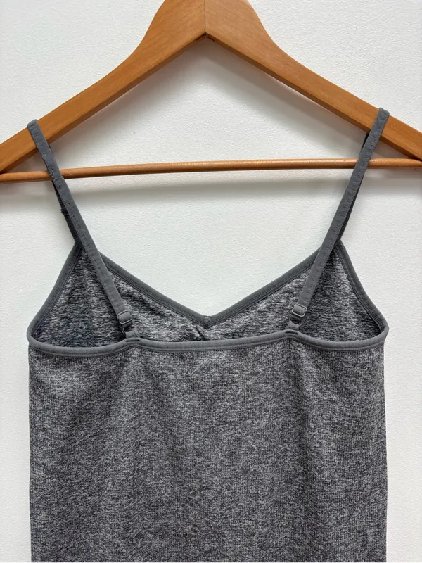 HATCH The Body Rib Unitard in heather grey one piece M - Image 8
