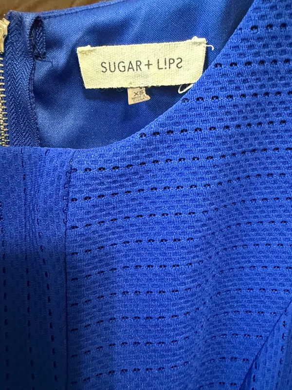 Sugar & L!ps Blue Midi Dress - Image 7