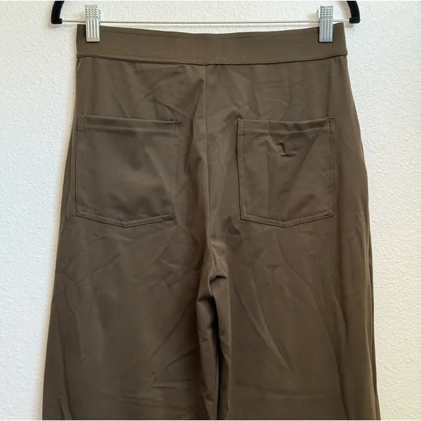 NWT Halara High Waist Button Straight‎ Leg Casual Pants Medium - Image 5