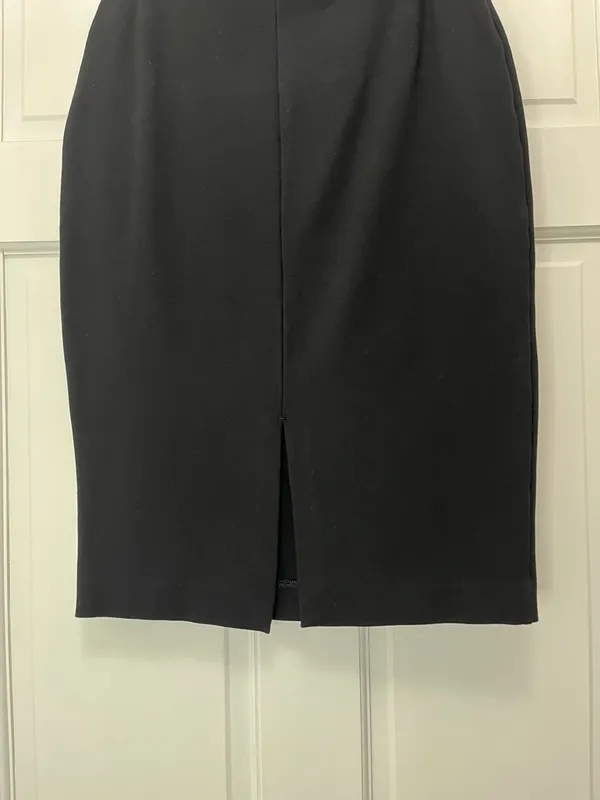 Express Black Stretchy Mini Pencil Skirt - Size Small - Image 8