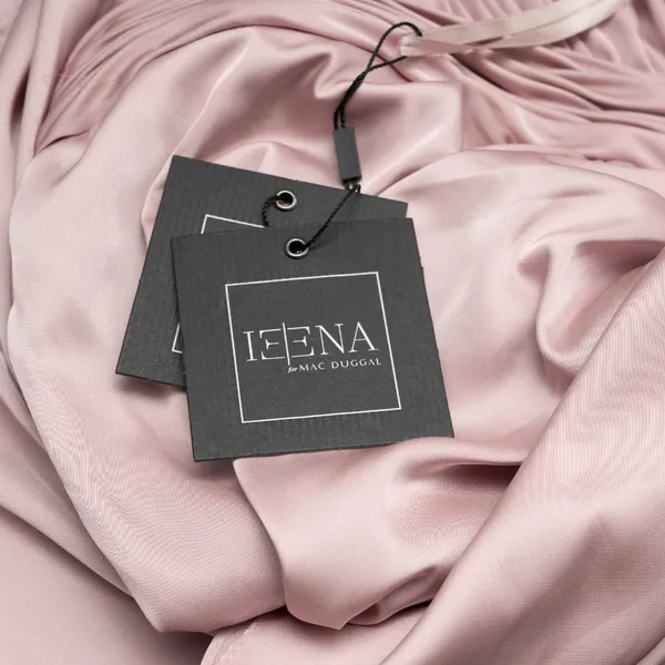 IEENA for Mac Duggal - One-Shoulder Satin Gown‎ - Image 8