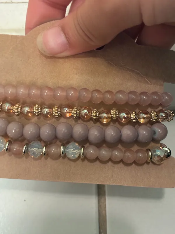Fashion Jewelry Bohemian-Style Stretch Bracelet Set - Image 3