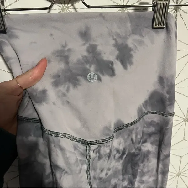 Lululemon Align Super High Rise Pant 28" Diamond Dye Diamond Dye Star Pitch Grey - Image 10